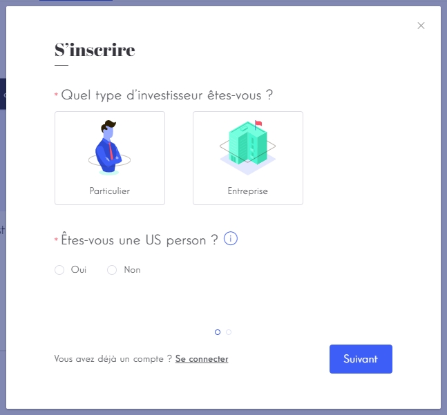 register button