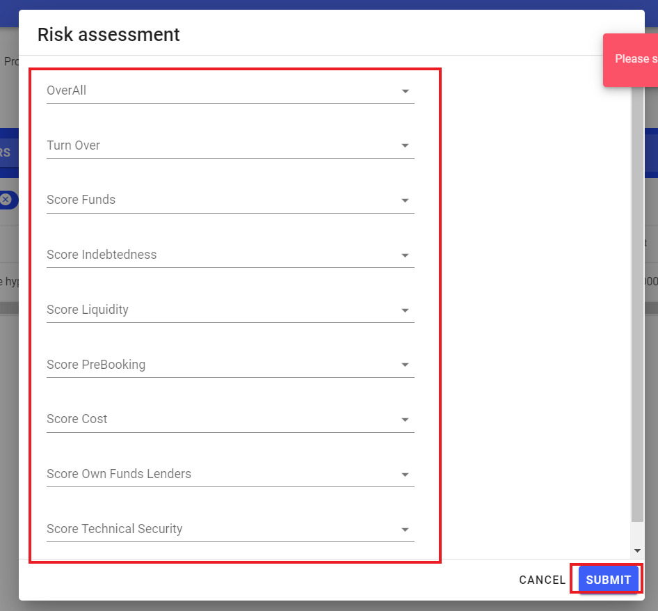 Assess risk