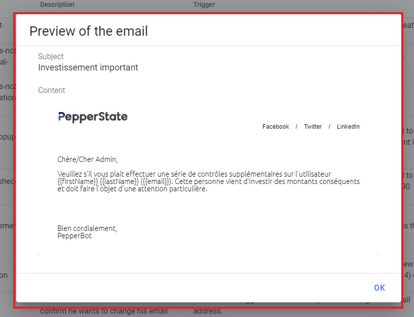 preview email