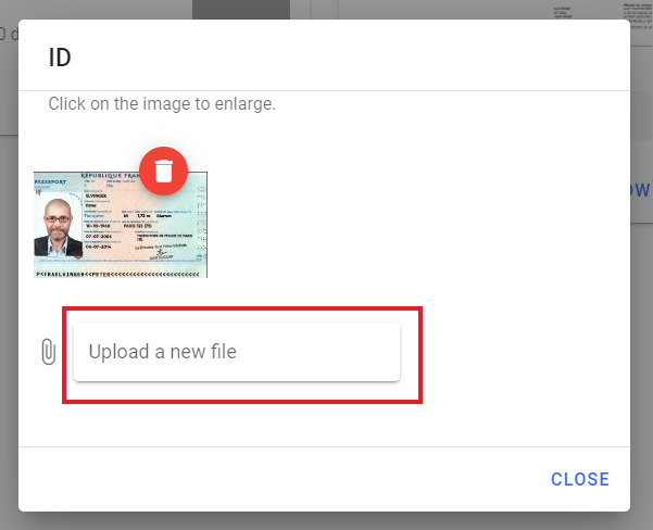 proof upload