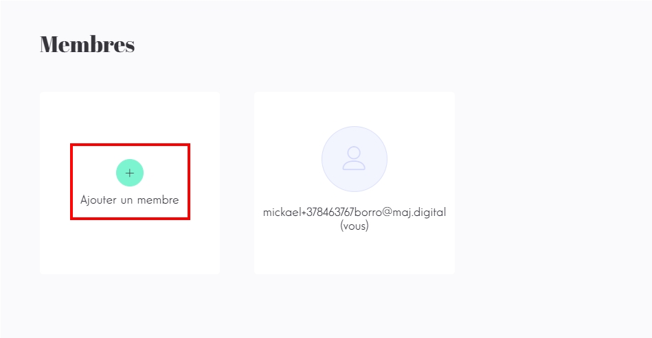 add member
